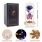 Beferr Birthday Gifts for Women Galaxy Glass Rose Forever Preserved Flowers for Delivery Light Up Rose in Glass Dome Mothers Day Butterfly Gifts for Mom Wife Grandma Her Daughter Girlfriend